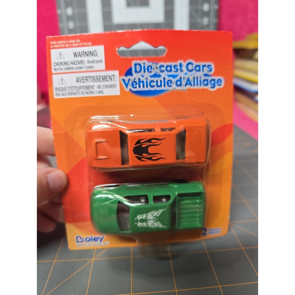 Boley Where The Action Is Diecast Cars 2 Pieces M28088 New Sealed Made In China